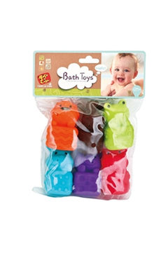 Bathroom set lined plastic toys