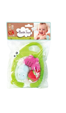 Bathroom set lined plastic toys