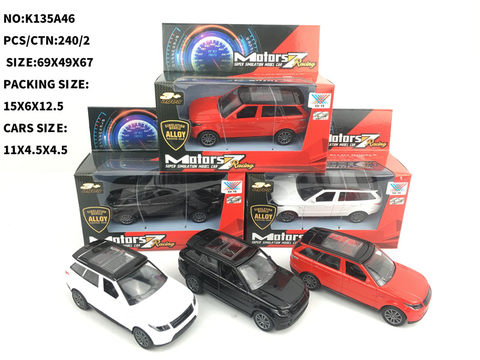 1:36 alloy return car mold (1 pack) alloy car toy