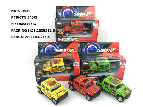 1:36 alloy car return force (1 pack) alloy car toy