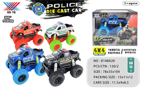 1:32 alloy four-wheel drive inertia climbing car alloy car toy (1 pack)