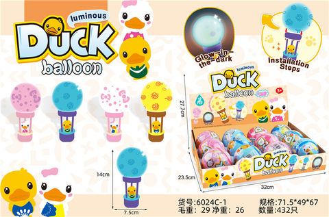 Luminous ball-duckling