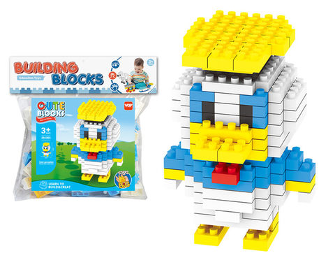 Donald Duck Large Particle Building Blocks Toy Educational Building Blocks Toy (133PCS)