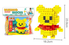 维尼熊大颗粒积木玩具 益智积木玩具（106PCS）