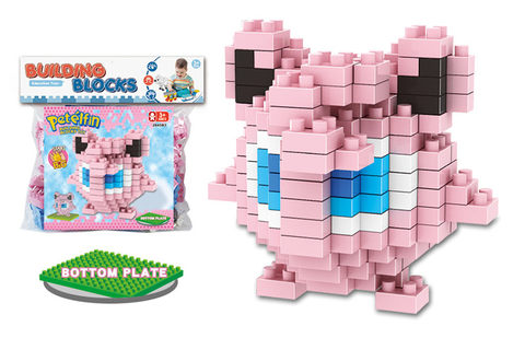 Pokemon-Pangding Big Particle Building Block Toys Educational Building Block Toys (178PCS)