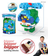 珀利警车—  HELI直升机大颗粒积木玩具 益智积木玩具（204PCS）