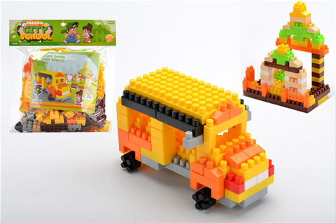 City Square Large Particle Building Blocks Toys Educational Building Blocks Toys (208PCS)