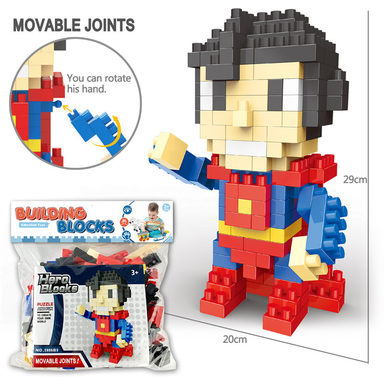 Super large particle building block toys educational building block toys (194PCS)