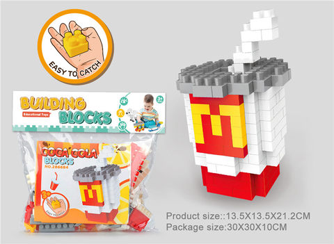 Cola Large Particle Building Blocks Toys Educational Building Blocks Toys (169PCS)