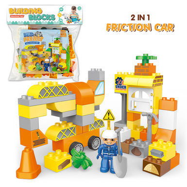 Engineering (Inertia Car) Compatible Lego Building Toys Educational Building Toys (51PCS)
