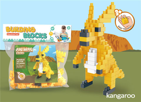 Kangaroo Large Particle Building Blocks Toys Educational Building Blocks Toys (117PCS)