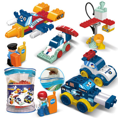 The StarCraft team is compatible with Lego granule building block toys (97PCS)