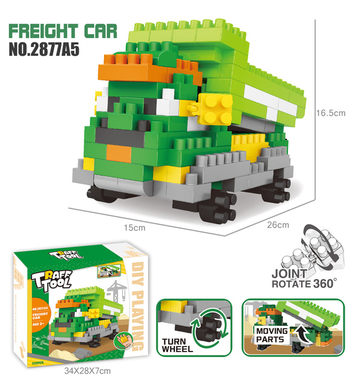 Large granule Building Toys of Earth Carriage (172PCS)
