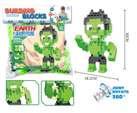 Superhero Hulk Building Blocks Toys Educational Building Blocks Toys (141PCS)