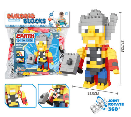 Superhero Thor Building Blocks Toys Educational Building Blocks Toys (147PCS)