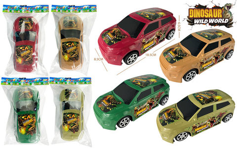 Dinosaur Inertia Car Toy (4 colors) Inertia Toy