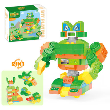 Creative and versatile rescue robot-rotatable arm (76PCS)