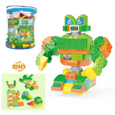 Creative and versatile rescue robot-rotatable arm (76PCS)