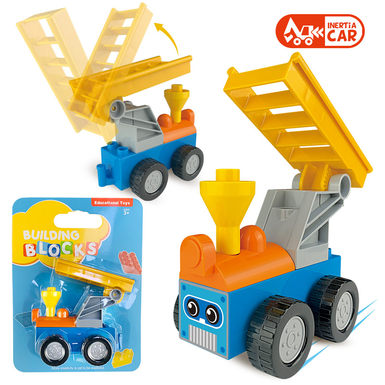 Inertial engineering ladder compatible with Lego large particle building block toys educational building block toys