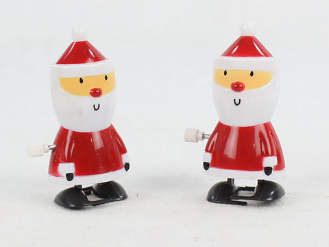 Wrapped Santa Claus Wrapped Toys