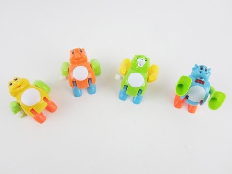 Rolling animal chain toy