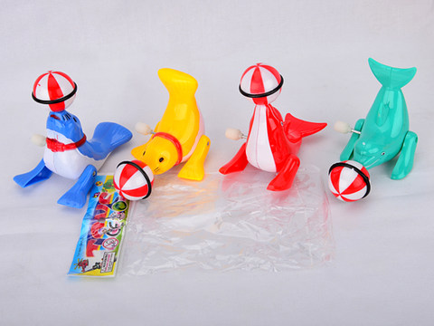 Chain dolphins, sea lion chain toys
