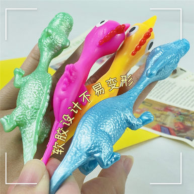 Catapult chicken novel toy trick toy