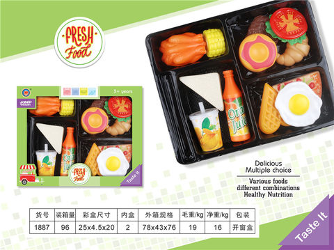 Food, lunch, tableware, house toys