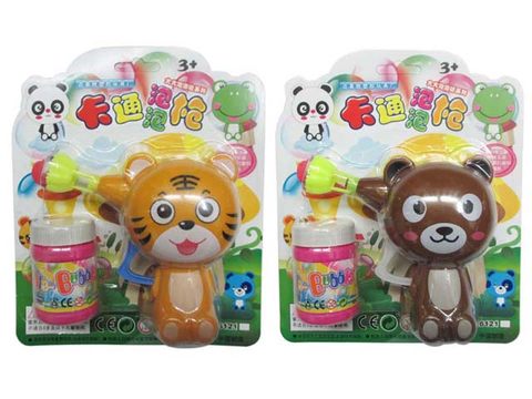 Cartoon animal inertia bubble gun (random mixed)