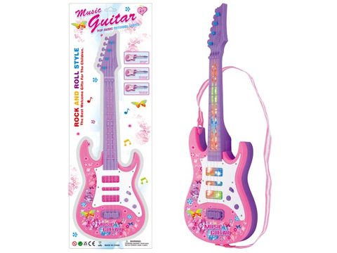 Flash music plucked guitar