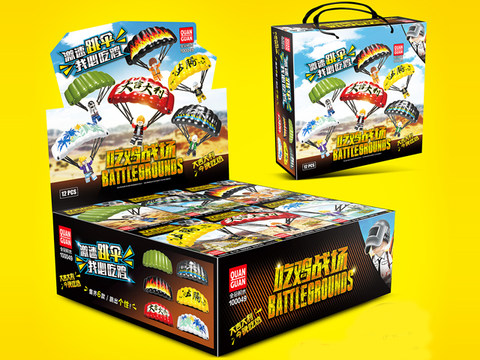 PUBG Ren Tsai Building blocks (6 mixed packages)