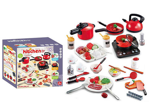 Kitchenware three-theme set of 53 pieces