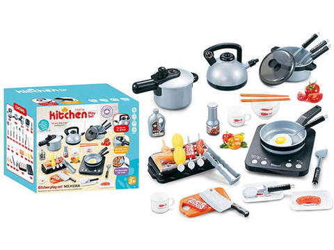 Silver kitchenware 36-piece set