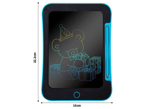 Blue 8.5-inch LCD color drawing board