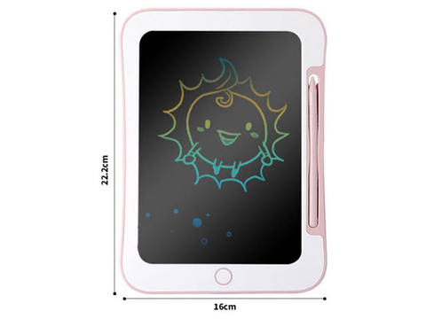 Pink 8.5-inch LCD color drawing board