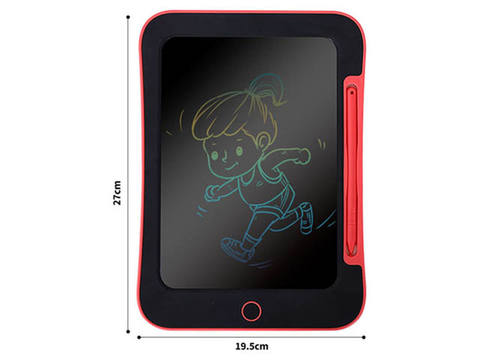 Red 10.5-inch LCD color drawing board