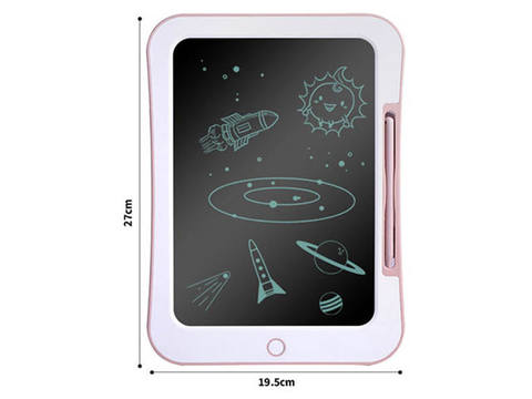 Red 10.5-inch LCD monochrome drawing board