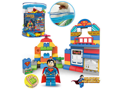 Superman compatible Lego granule Building blocks (58PCS)