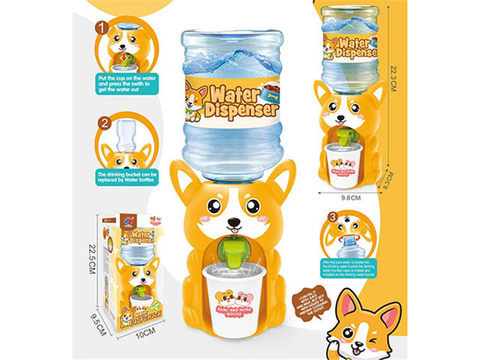 Cute pet corgi water dispenser