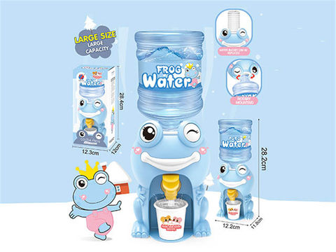 Large cocoa frog water dispenser