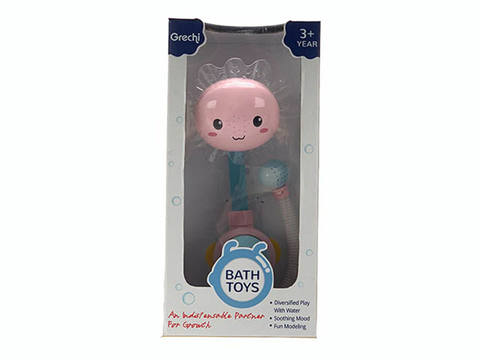 Bathroom shower (pink)