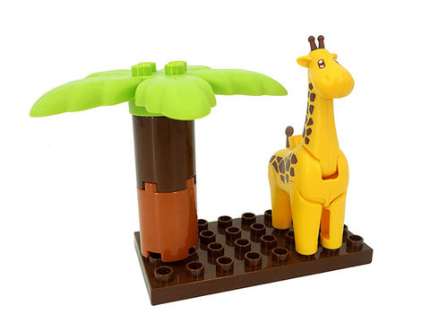 Large particle building blocks-giraffe