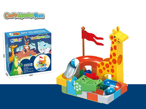 32-particle giraffe ball building block
