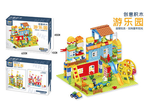 310 Pellet Building Blocks Amusement Park (excluding floor)