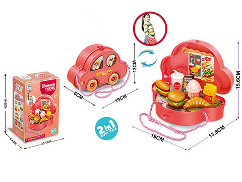 House burger storage toy car