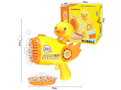 69-hole platypus bubble gun