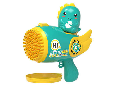 69-hole dinosaur bubble gun