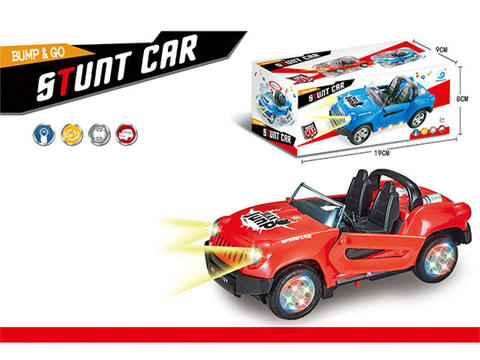 Electric dancing car, light music + dancing + automatic door opening
