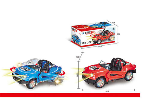 Electric universal convertible, 6 lights and music + rotation + automatic door opening