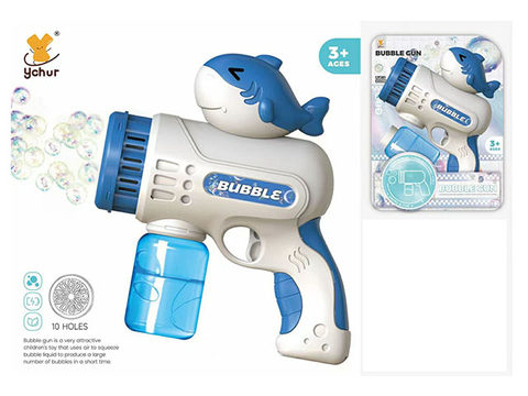 10-hole bubble pistol shark